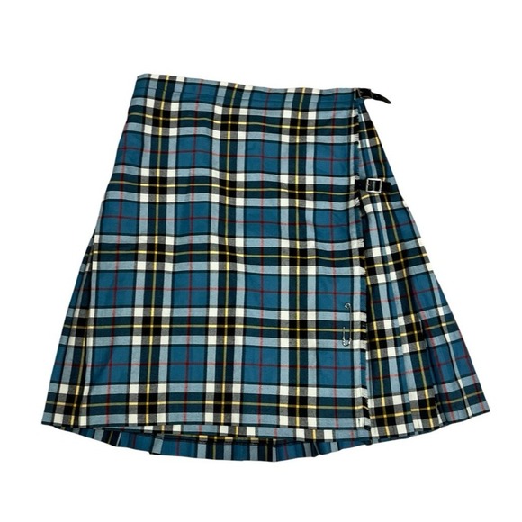 Lochcarron Of Scotland Other - Lochcarron of Scotland Kilt Thomson Blue Tartan 38" Waist 26" Length 100% Wool